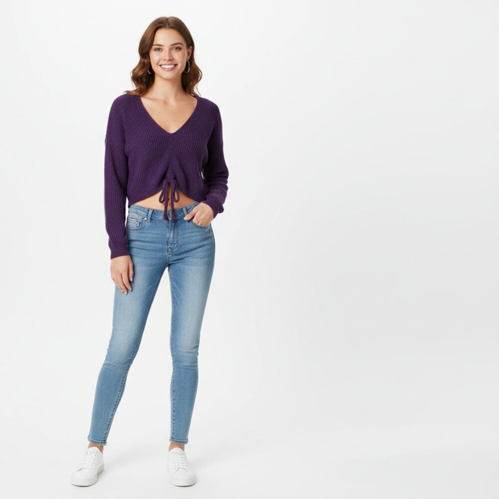Divided by H&M Purple Knit Sweater – XS – Never Worn